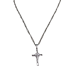 CORRENTE DE AÇO - CRUCIFIXO COM RESPLENDOR 2,5CM 
