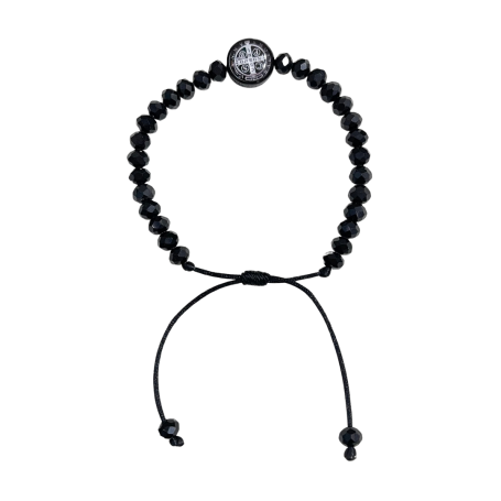 PULSEIRA REGULÁVEL - CRISTAL - SÃO BENTO - PRETA