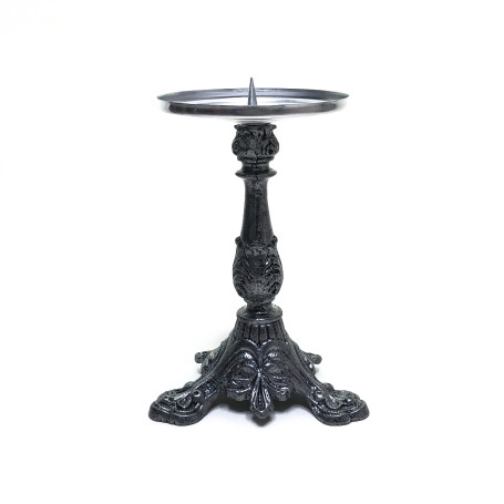 PORTA VELA - 21CM - ALUMÍNIO - PRATA 