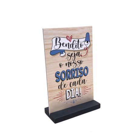 ENFEITE DE MESA - BENDITO SEJA