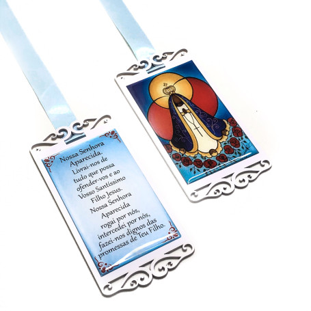 ESCAPULÁRIO DE PORTA - NOSSA SENHORA APARECIDA - MDF RESINADO