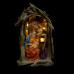 SAGRADA FAMÍLIA LUMINOSA - TRONCO CASINHA - 30,5CM