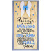 QUADRO COM APLIQUE - MEU ANJINHO - AZUL QUADRO COM APLIQUE - MEU ANJINHO - AZUL