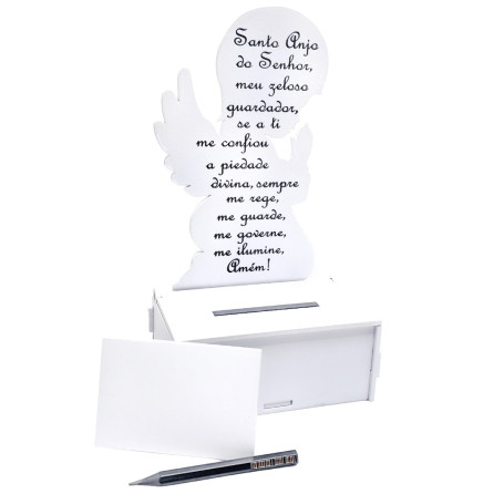CAIXA PARA ORAÇÃO - SANTO ANJO DO SENHOR