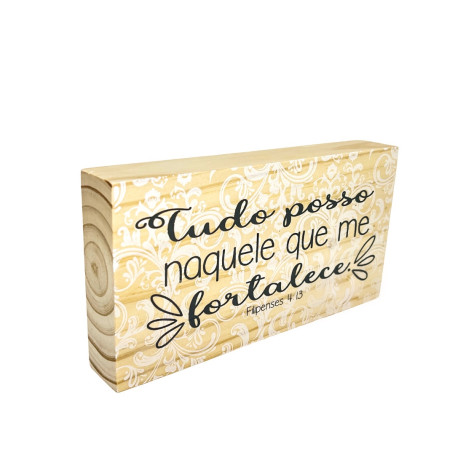 PLACA DE MESA CRU - TUDO POSSO