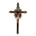 CRUCIFIXO - RESINA - ORNADO SEM BASE - 43CM