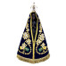 IMAGEM RÉPLICA DE APARECIDA - 36CM - MANTO BORDADO