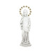 IMAGEM NOSSA SENHORA GRÁVIDA - MÁRMORE - COROA DE ESTRELAS - 22CM