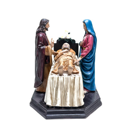IMAGEM SÃO JOSÉ, JESUS E MARIA - VIDA ETERNA