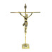 CRUCIFIXO MÉDIO COM BASE - DOURADO - 30X19