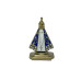 ENFEITE MINIATURA - BASE COLANTE - APARECIDA - DOURADA 