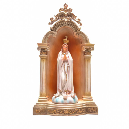 CAPELA LUMINOSA - NOSSA SENHORA DE FÁTIMA - 32CM