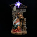 SAGRADA FAMÍLIA - LAMPIÃO - COM ESTRELA LUMINOSA - 19,5CM