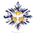 ESPIRÍTO SANTO - MADEIRA FLORAL - AZUL