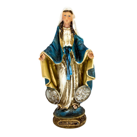 IMAGEM NOSSA SENHORA DAS GRAÇAS - BARROCA - 23CM