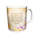 CANECA DE CERÂMICA - JESUS MISERICORDIOSO - FLORAL
