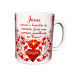 CANECA DE CERÂMICA - SAGRADO CORAÇÃO DE JESUS CANECA DE CERÂMICA - SAGRADO CORAÇÃO DE JESUS