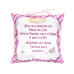 ALMOFADA - CONVITE PARA PADRINHOS - ROSA