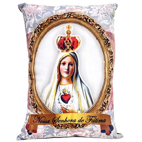 ALMOFADA DECORATIVA - NOSSA SENHORA DE FÁTIMA
