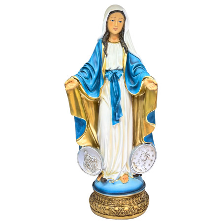 MAGEM NOSSA SENHORA DAS GRAÇAS COM MEDALHA - 60CM