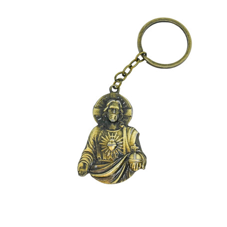 CHAVEIRO - SAGRADO CORAÇÃO DE JESUS - OURO VELHO