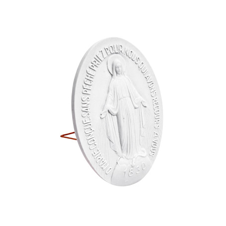 MEDALHA MILAGROSA - MÁRMORE - 13CM - MESA