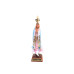 IMAGEM NOSSA SENHORA DE FÁTIMA PORTUGUESA - 13CM - PINTADA