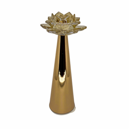 CASTIÇAL ALTO - CONE GRANDE - 30CM
