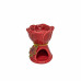 KIT INCENSO COM INCENSÁRIO SANTA TERESINHA DE LISIEUX - VERMELHO KIT INCENSO COM INCENSÁRIO SANTA TERESINHA DE LISIEUX - VERMELHO