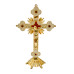 CRUCIFIXO DE METAL - BEGE - 29,5CM