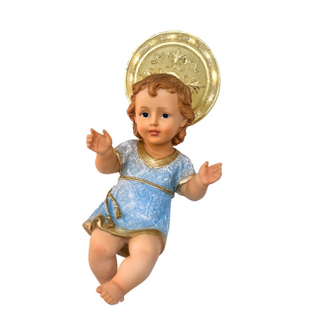 IMAGEM MENINO JESUS - COROA DE LED - 29CM