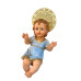 IMAGEM MENINO JESUS - COROA DE LED - 29CM