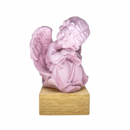 IMAGEM DE GESSO - ANJO PETIT - ROSA