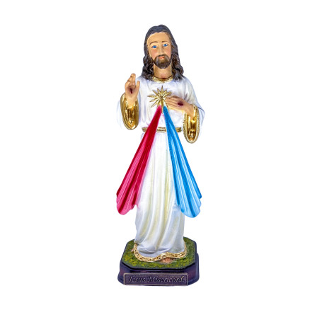 IMAGEM JESUS MISERICORDIOSO - 19,5CM