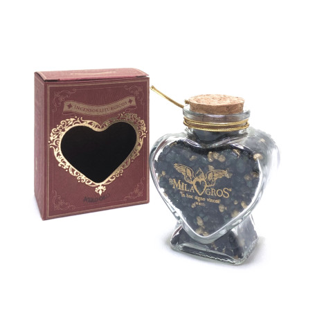 INCENSO NERO ORO CUORE - 47G