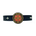 PULSEIRA DE SILICONE - REGULÁVEL - SÃO BENTO - PRETA