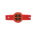 PULSEIRA DE SILICONE - REGULÁVEL - SÃO BENTO - VERMELHA