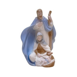 IMAGEM DE PORCELANA - SAGRADA FAMÍLIA - 16CM