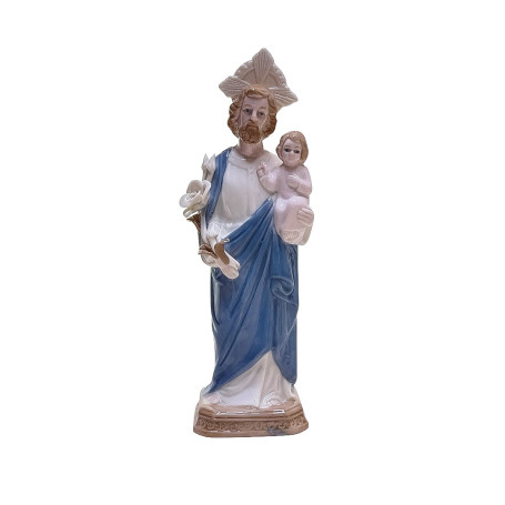 IMAGEM DE PORCELANA - SÃO JOSÉ - 22CM