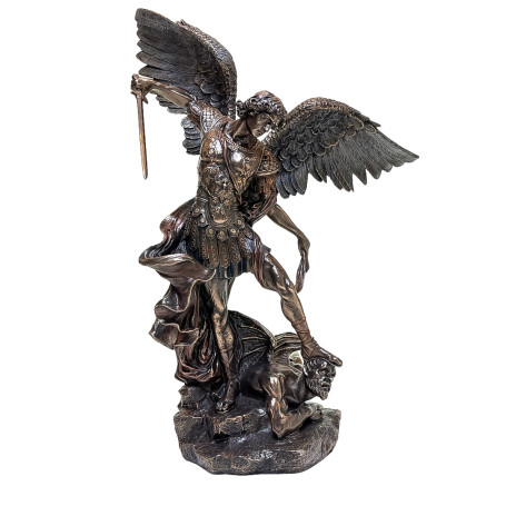 IMAGEM BRONZE - SÃO MIGUEL ARCANJO - 55CM