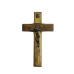 CRUCIFIXO DE PAREDE COM FITA DUPLA FACE - 8CM
