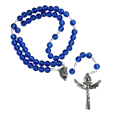 TERÇO DA SANTÍSSIMA TRINDADE - AZUL ESCURO