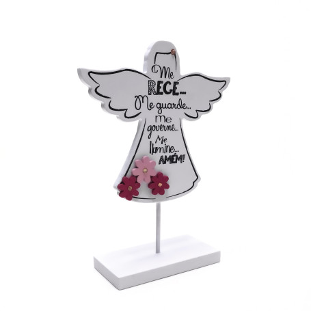 ENFEITE DE MESA - FORMATO DE ANJO - ORAÇÃO
