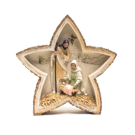 PRESÉPIO - SAGRADA FAMÍLIA - ESTRELA