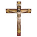 CRUCIFIXO DE PAREDE EM RESINA - 25,5CM