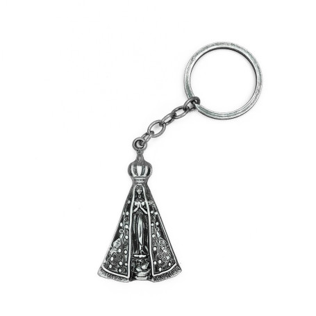 CHAVEIRO - NOSSA SENHORA APARECIDA - PRATA