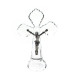 CRUCIFIXO DE CRISTAL - 14CM 