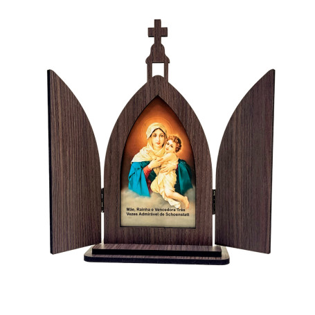 CAPELA - MÃE RAINHA - 28CM - COM PORTAS