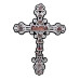 CRUZ DA VIDA DE JESUS - 40CM - 3D - BRANCA
