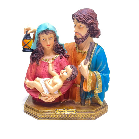 IMAGEM BUSTO - SAGRADA FAMÍLIA - 32CM